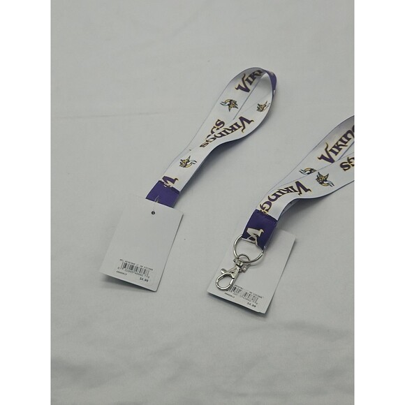 Minnesota Vikings National Football League Key Strap Set Of 2 - Picture 14 of 15